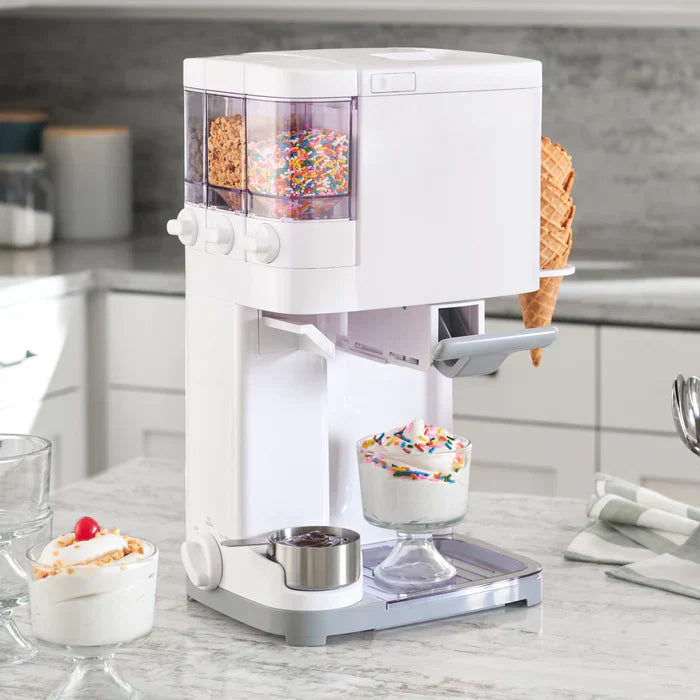 ❄️🍦 Versheid En Sensaties: Soft ice cream machine 🍦❄️ + Soft ice cream recipe 📕📕