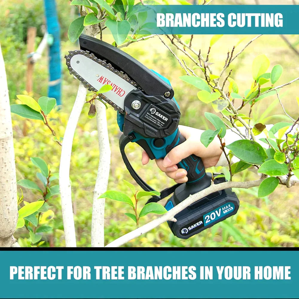 PowerCut portable chain saw – Precise power in uw handen