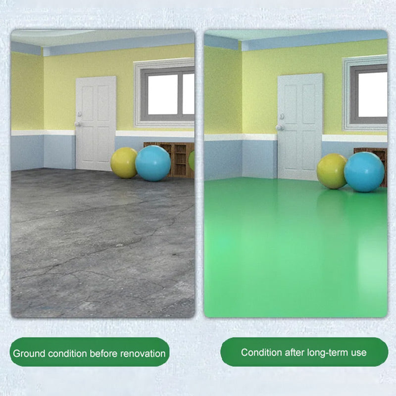 Quick-drying non-slip water-based floor paint