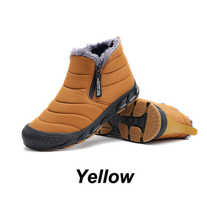 Warm, waterproof outdoor-sneeuwlaarzen met voering van imitatiebont voor de winter